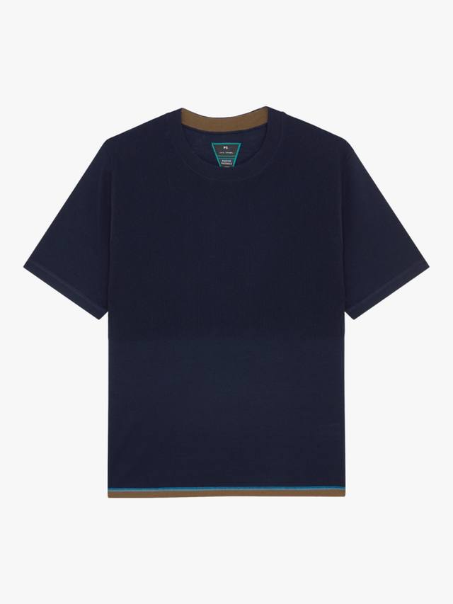 Футболка из мериносовой шерсти PS Regular Fit Paul Smith, Blue
Футболка из мериносовой шерсти PS Regular Fit Paul Smith, Blue