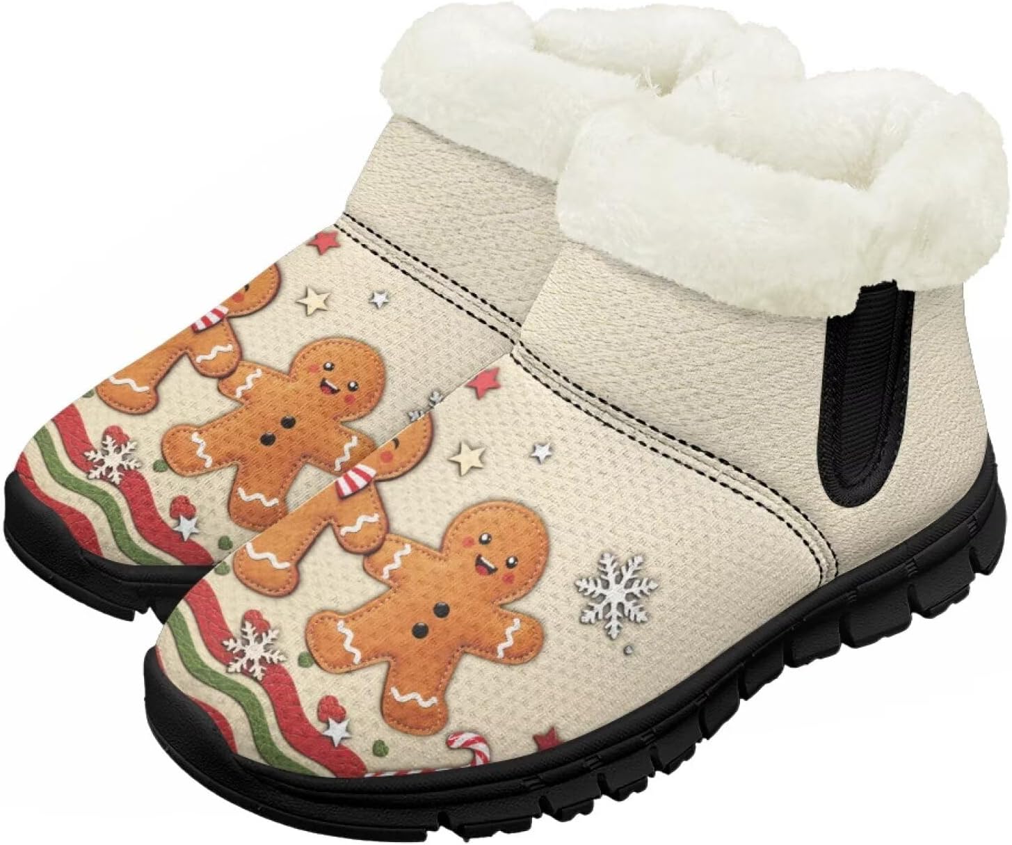 Детские зимние ботинки для девочек и мальчиков, водонепроницаемые, с противоскользящей подошвой, утепленные мехом, для улицы, зимние кроссовки для маленьких и больших детей Chririnla, Xmas Gingerbread Man
Детские зимние ботинки для девочек и мальчиков, водонепроницаемые, с противоскользящей подошвой, утепленные мехом, для улицы, зимние кроссовки для маленьких и больших детей Chririnla, Xmas Gingerbread Man