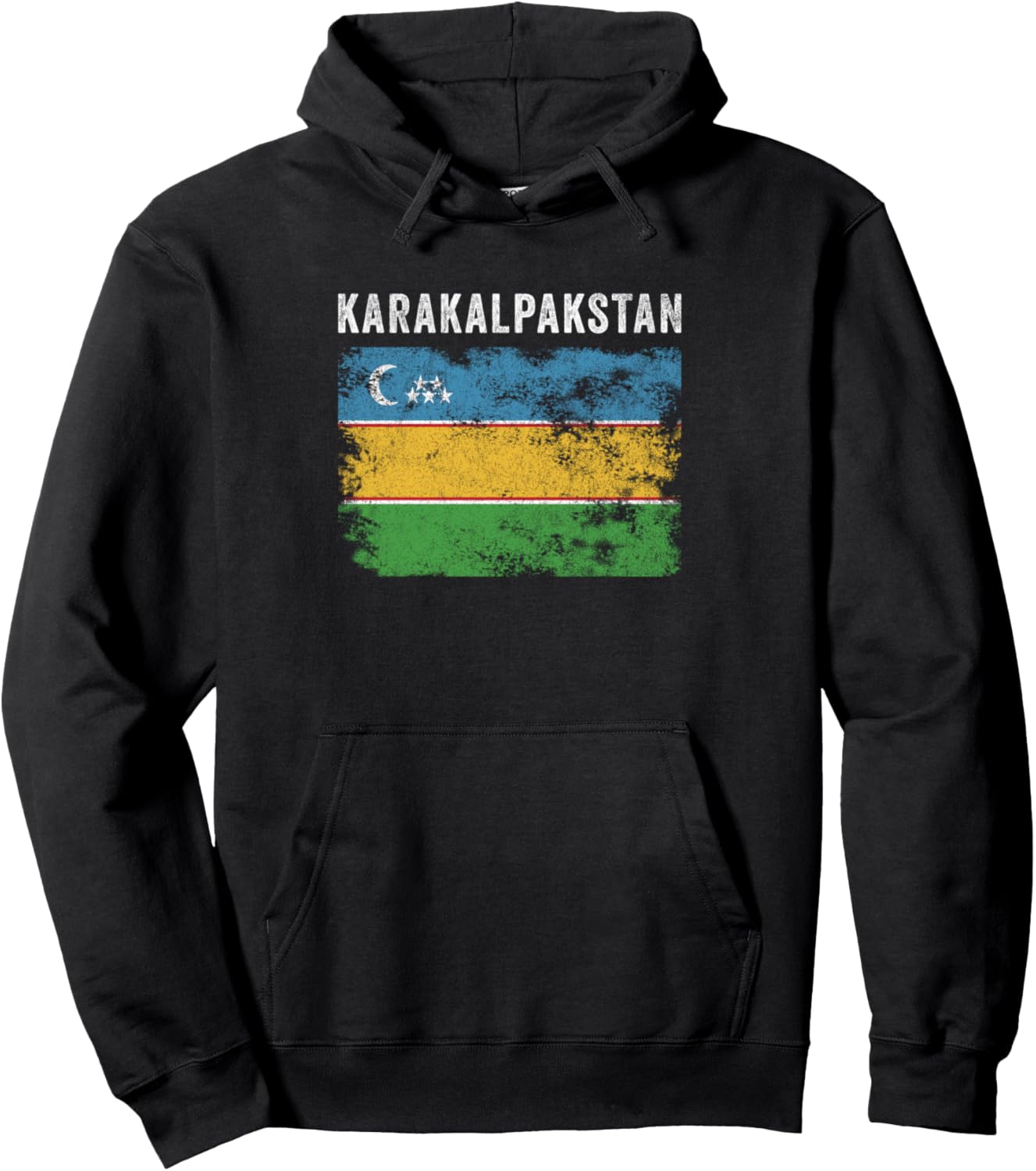 Флаг Каракалпакстана в античном стиле - Толстовка с флагом Каракалпакстана Karakalpakstan Flag Nation, черный
Флаг Каракалпакстана в античном стиле - Толстовка с флагом Каракалпакстана Karakalpakstan Flag Nation, черный
