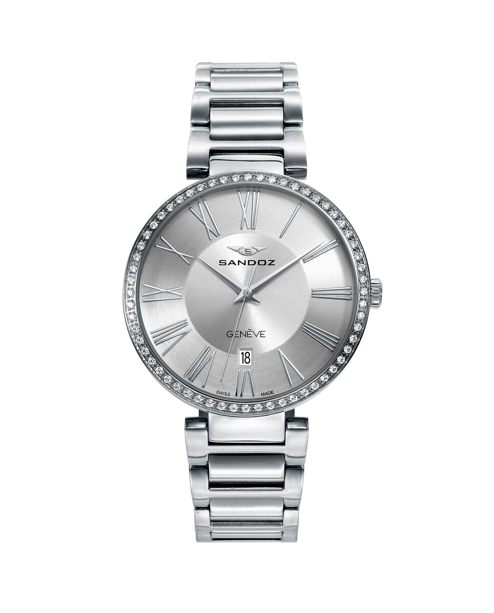 Женские часы Elle с тремя стрелками и стальным браслетом Sandoz, серебро
Женские часы Elle с тремя стрелками и стальным браслетом Sandoz, серебро