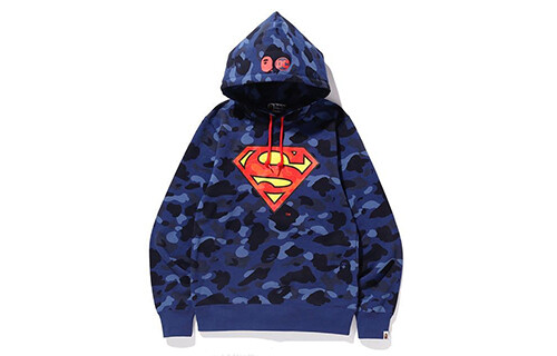 Толстовка BAPE X DC Superman унисекс A Bathing Ape 
Толстовка BAPE X DC Superman унисекс A Bathing Ape