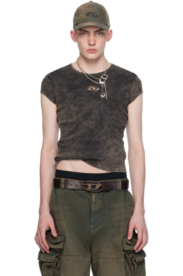 эксклюзивная коричневая футболка Ssense Diesel, коричневый
эксклюзивная коричневая футболка Ssense Diesel, коричневый