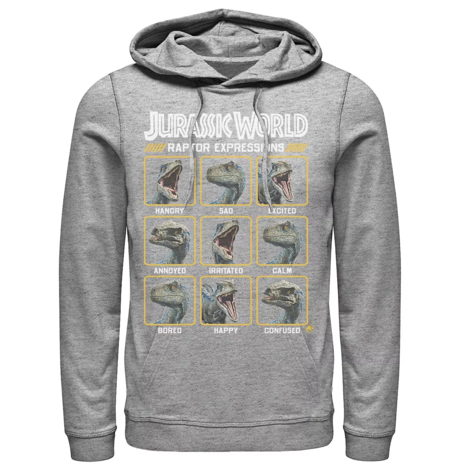 Мужская толстовка с капюшоном Jurassic World Two Raptor Expressions Licensed Character
Мужская толстовка с капюшоном Jurassic World Two Raptor Expressions Licensed Character