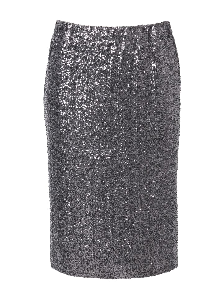 Юбка миди серебристого цвета MIAMODA
Юбка миди серебристого цвета MIAMODA