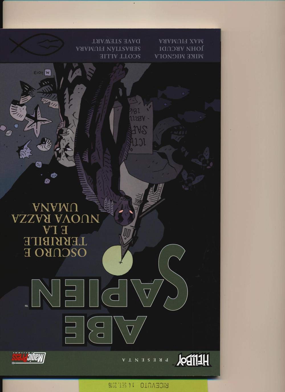 HELLBOY PRESENTA ABE SAPIEN #0 (Magic Press)
HELLBOY PRESENTA ABE SAPIEN #0 (Magic Press)