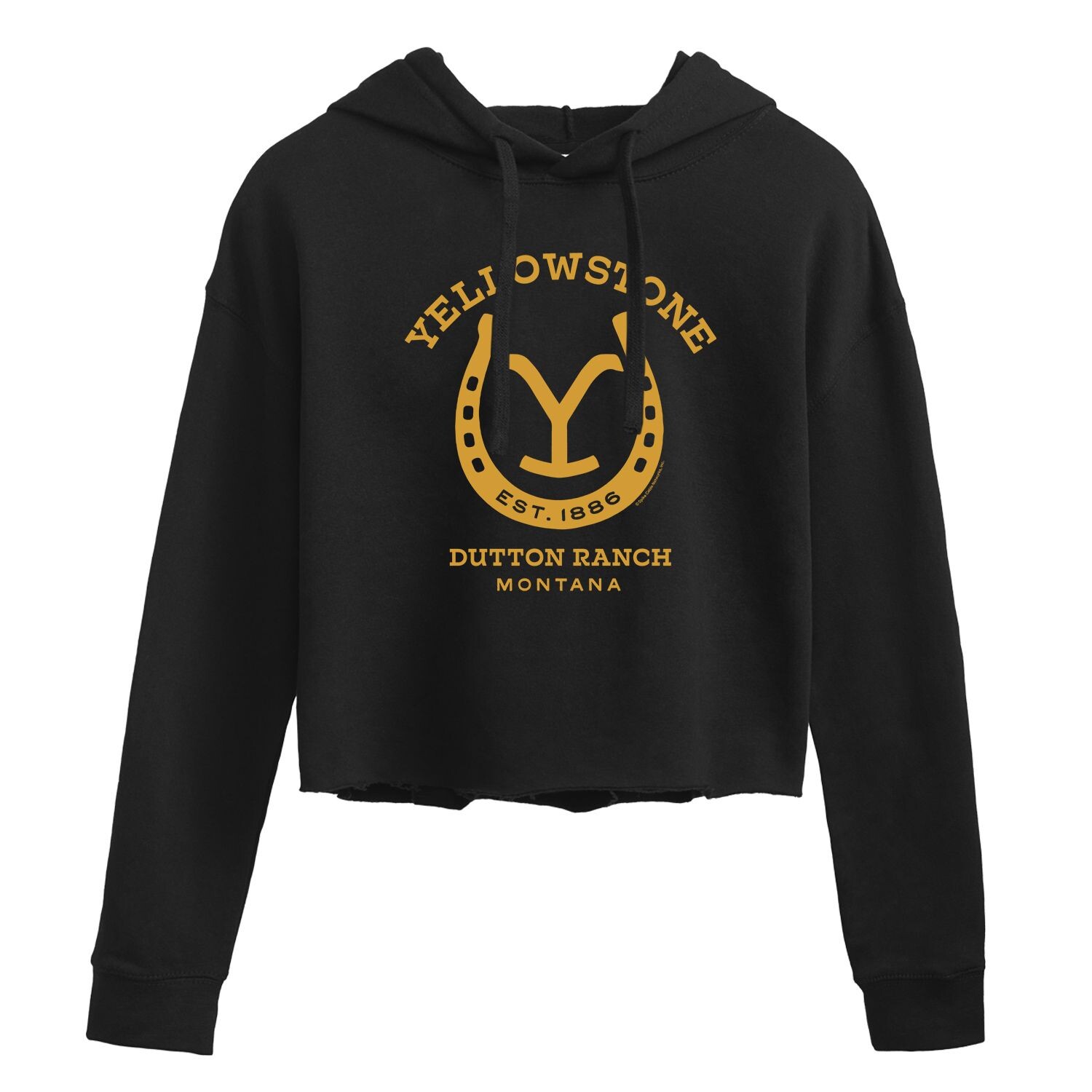 Худи с капюшоном Yellowstone Horseshoe Licensed Character, черный 
Худи с капюшоном Yellowstone Horseshoe Licensed Character, черный