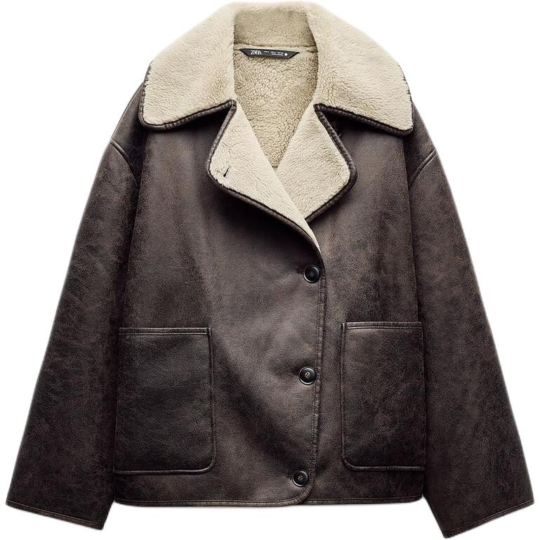 Куртка серии ZW женская Zara, коричневый
Куртка серии ZW женская Zara, коричневый