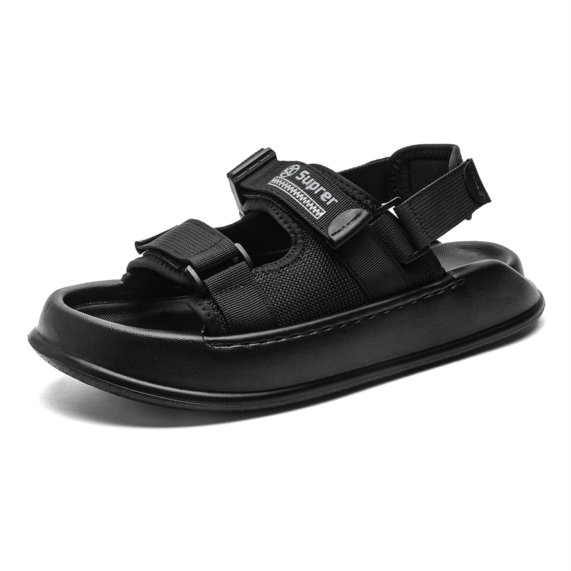 SOBB Пляжные сандалии мужские черные
SOBB Пляжные сандалии мужские черные