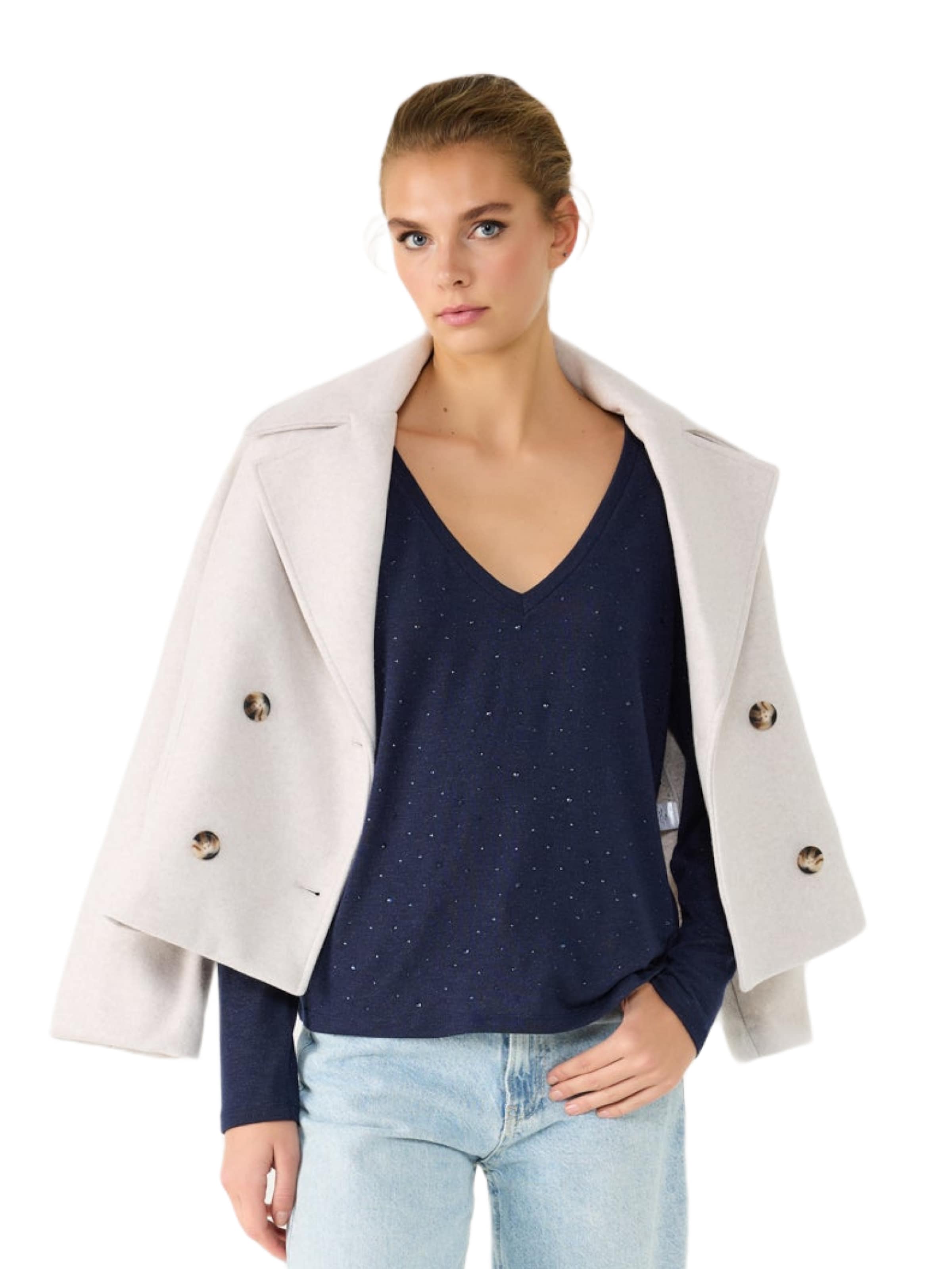 No Matter What Лонгслив в морском синем цвете
No Matter What Лонгслив в морском синем цвете