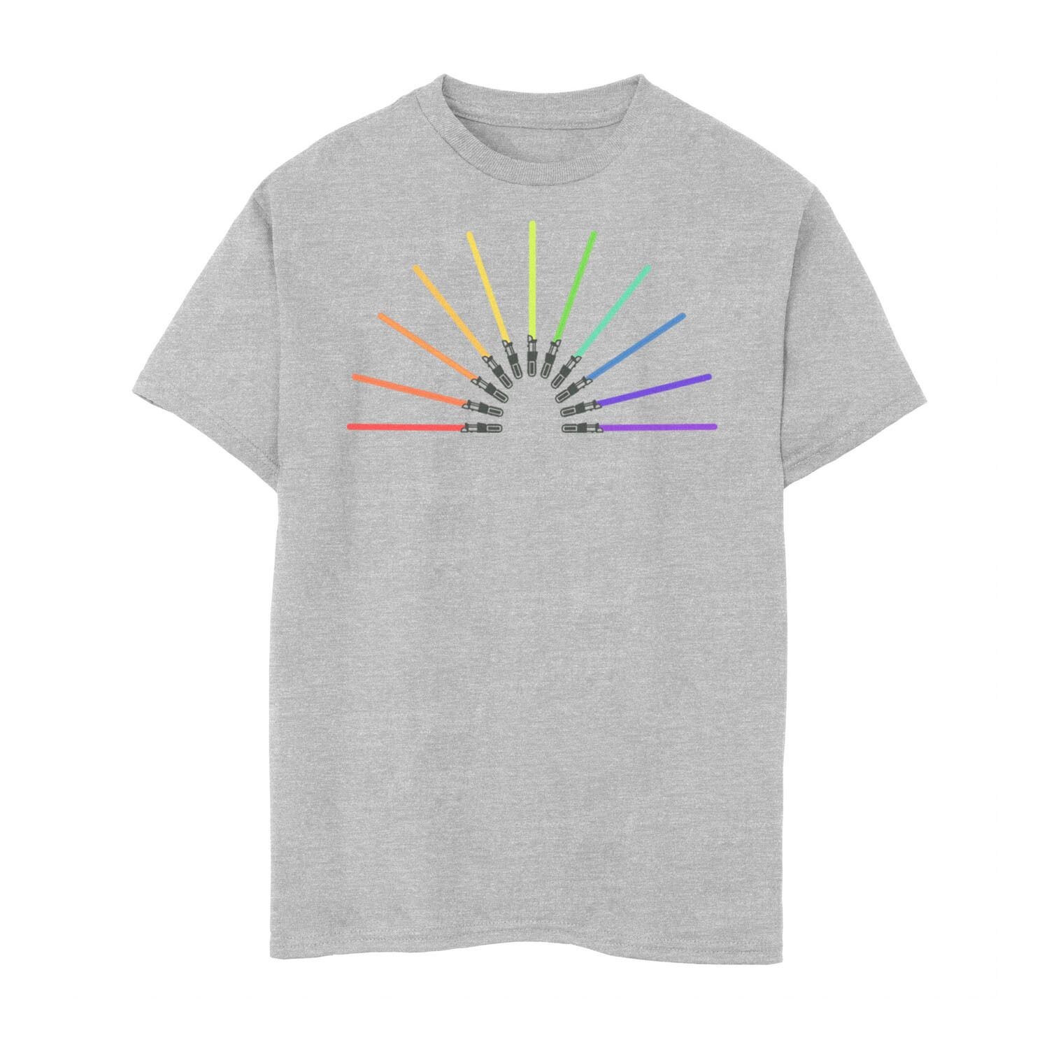 Футболка Star Wars Pride Rainbow Lightsabers для мальчиков 8–20 лет Licensed Character
Футболка Star Wars Pride Rainbow Lightsabers для мальчиков 8–20 лет Licensed Character
