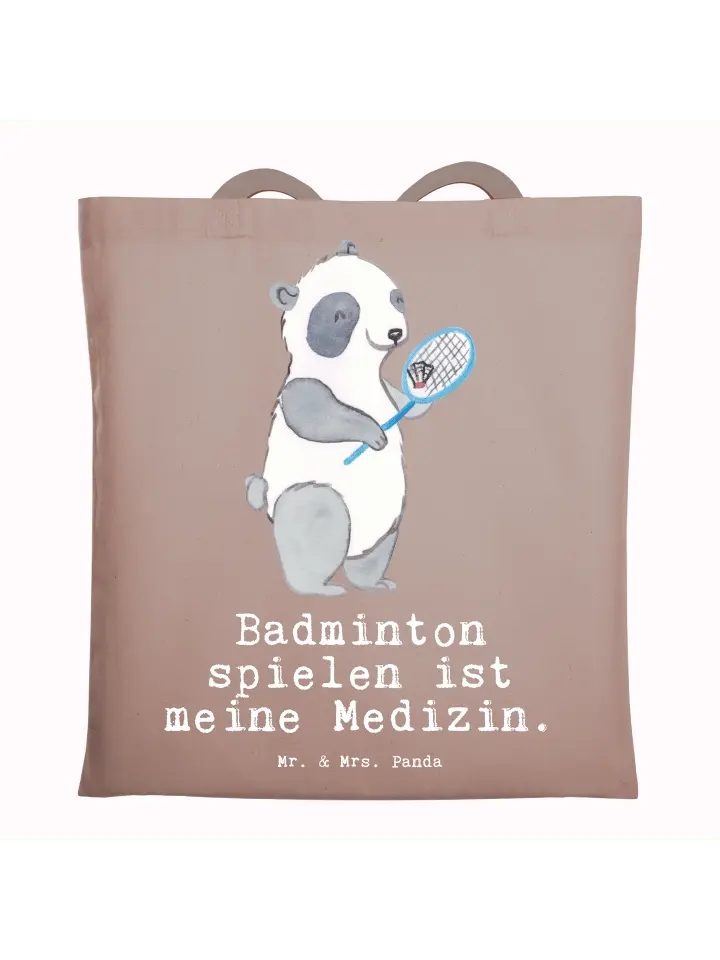 Сумка для переноски Mr & Mrs Panda Panda Badminton, пастельно-коричневый
Сумка для переноски Mr & Mrs Panda Panda Badminton, пастельно-коричневый