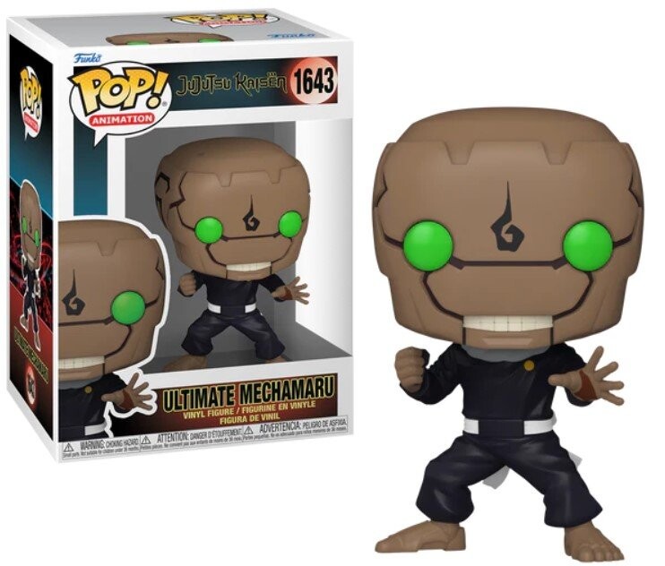 Funko POP! Аниме, коллекционная фигурка, JJK, Ultimate Mechamaru, 1643 г.
Funko POP! Аниме, коллекционная фигурка, JJK, Ultimate Mechamaru, 1643 г.