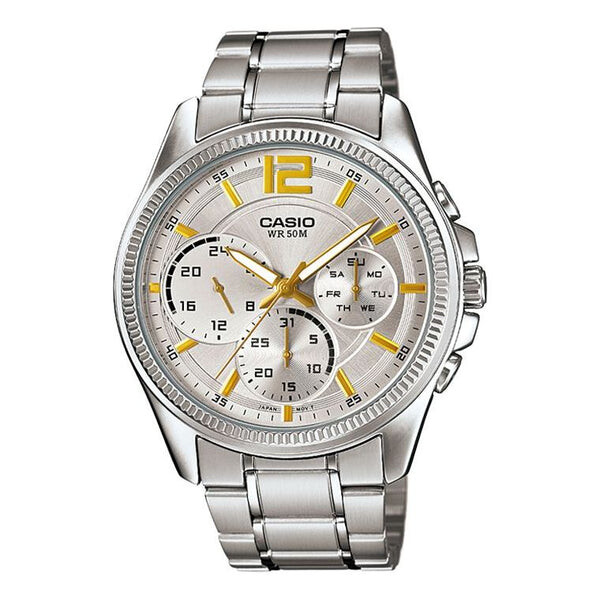 Часы CASIO ENTICERSeries Men'ses Quartz Waterproof Mens Silver Analog, цвет silver
Часы CASIO ENTICERSeries Men'ses Quartz Waterproof Mens Silver Analog, цвет silver