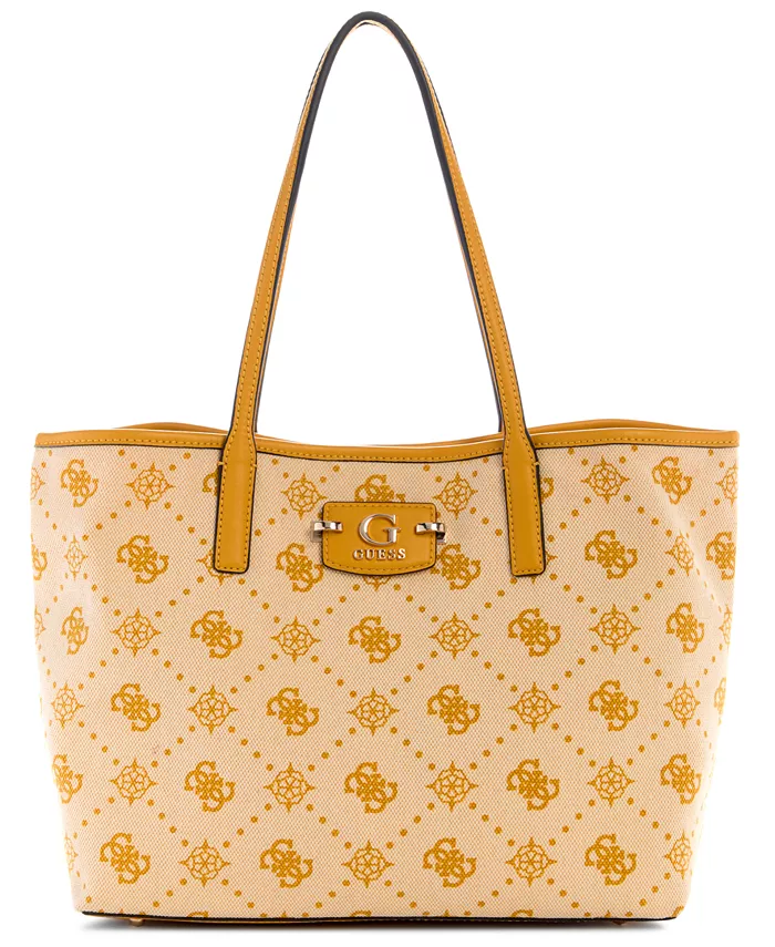 Neda 4G Peony Logo 2-в-1 сумка-тоут GUESS, желтый
Neda 4G Peony Logo 2-в-1 сумка-тоут GUESS, желтый
