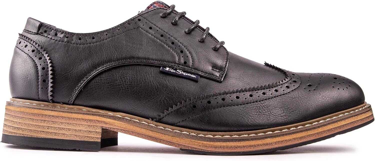 Мужские туфли Ben Sherman Triumph Brogue, черные
Мужские туфли Ben Sherman Triumph Brogue, черные