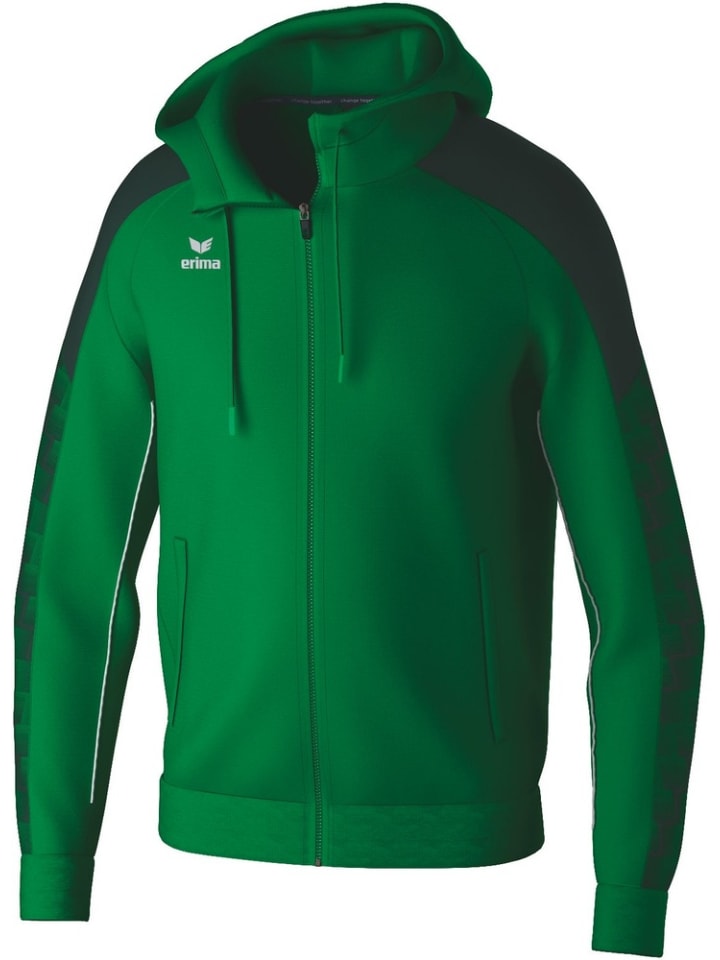 Детская тренировочная куртка "Evo Star Training Jacket with Hood" зеленого цвета erima
Детская тренировочная куртка "Evo Star Training Jacket with Hood" зеленого цвета erima