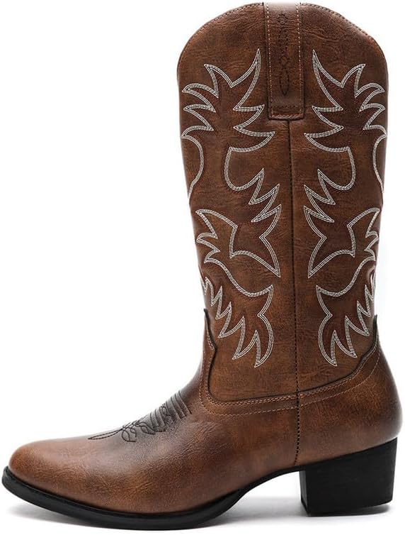 Мужские повседневные низкие ботинки XBTEVUDAK, зимние ботинки, классические ботинки с вышивкой и квадратным носком, деревенские ботинки средней высоты, западные ковбойские ботинки для мужчин, в ковбойском стиле, коричневый
Мужские повседневные низкие ботинки XBTEVUDAK, зимние ботинки, классические ботинки с вышивкой и квадратным носком, деревенские ботинки средней высоты, западные ковбойские ботинки для мужчин, в ковбойском стиле, коричневый