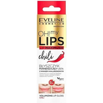 Oh My Lips Средство для увеличения губ с перцем чили, 5 мл, Eveline Cosmetics
Oh My Lips Средство для увеличения губ с перцем чили, 5 мл, Eveline Cosmetics