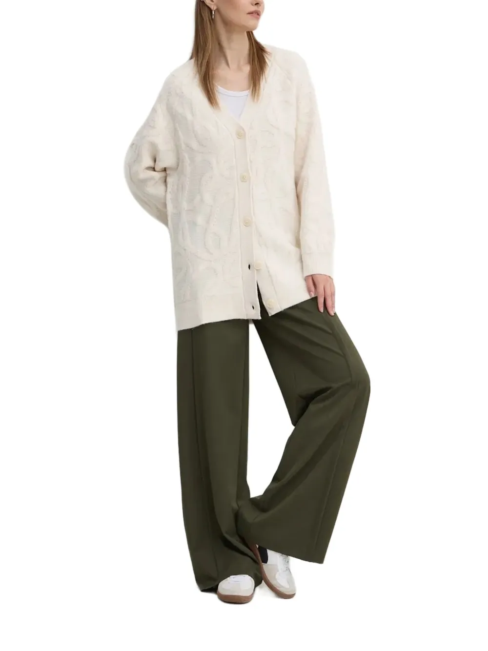 Кардиган с текстурированными пуговицами Desigual, нейтральный
Кардиган с текстурированными пуговицами Desigual, нейтральный