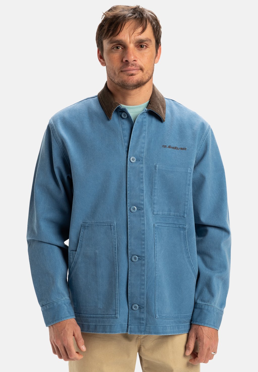 Джинсовая куртка Quiksilver, синий
Джинсовая куртка Quiksilver, синий