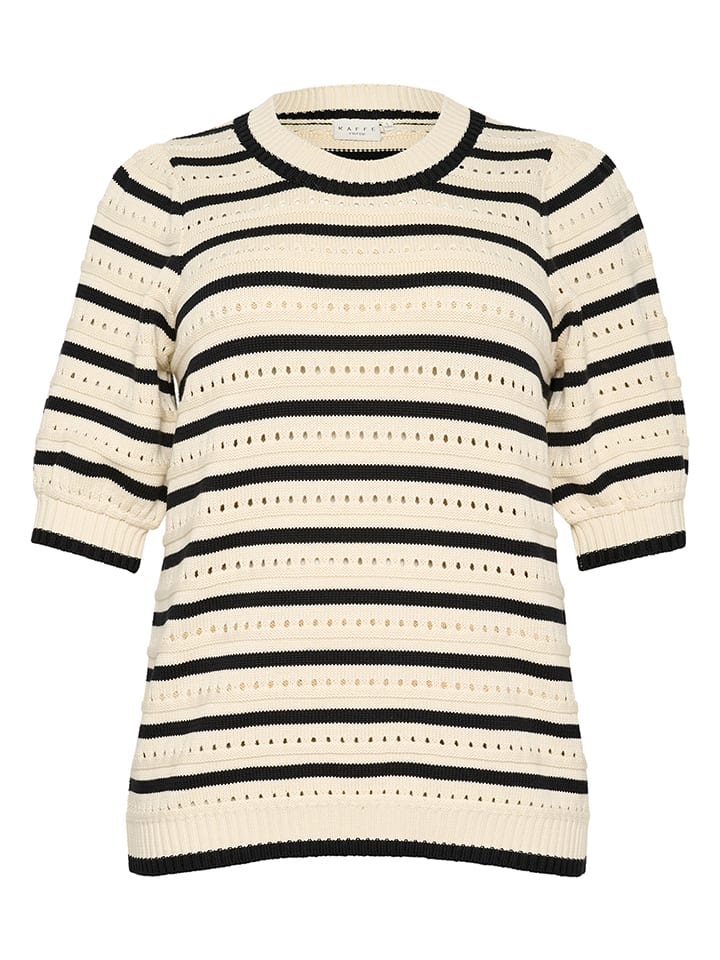 KAFFE curve Свитер бежево-черного цвета
KAFFE curve Свитер бежево-черного цвета