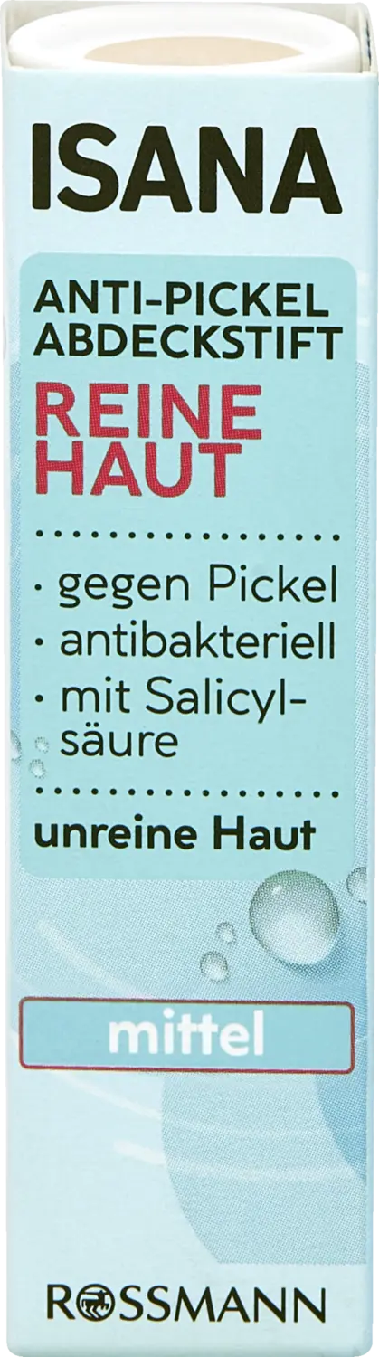 Консилер ISANA Abdeckstift mittel
Консилер ISANA Abdeckstift mittel