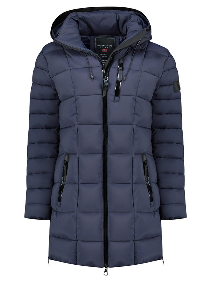 Geographical Norway Стеганое пальто "Бастия" темно-синего цвета
Geographical Norway Стеганое пальто "Бастия" темно-синего цвета