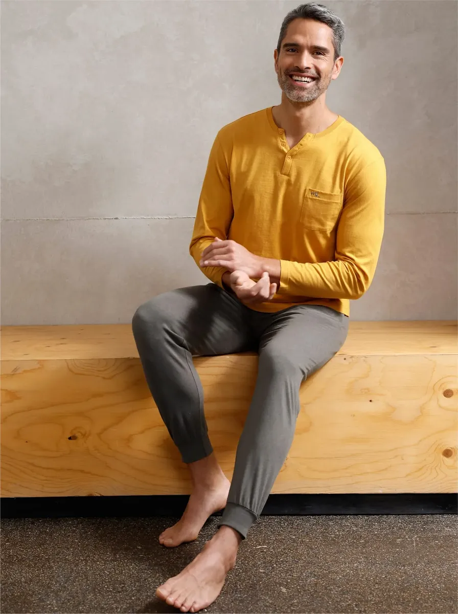 Пижамный топ "Пижамная рубашка", цвет Ocker
Пижамный топ "Пижамная рубашка", цвет Ocker