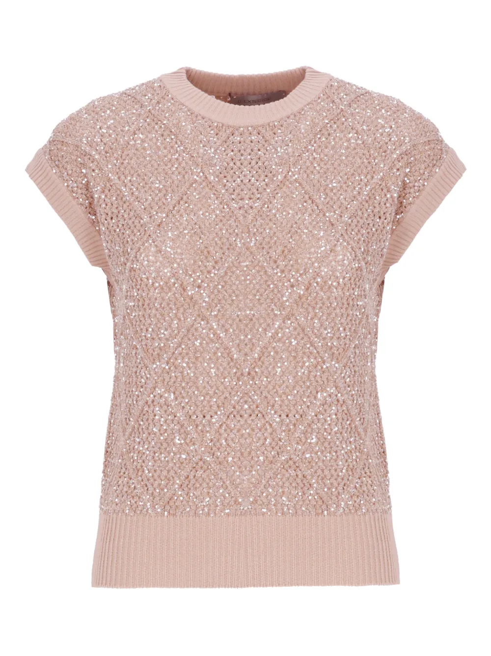 Жилет с круглым вырезом D.Exterior, бежевый
Жилет с круглым вырезом D.Exterior, бежевый