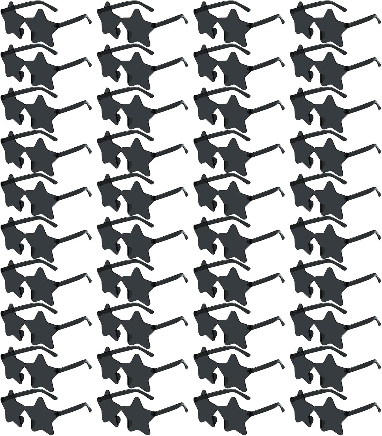 Оптовая продажа солнцезащитных очков Pibupibu: 40 штук без оправы в форме звезды, для взрослых и унисекс, забавные красочные очки в форме пентаграммы, сувениры для вечеринок, Black Grey
Оптовая продажа солнцезащитных очков Pibupibu: 40 штук без оправы в форме звезды, для взрослых и унисекс, забавные красочные очки в форме пентаграммы, сувениры для вечеринок, Black Grey