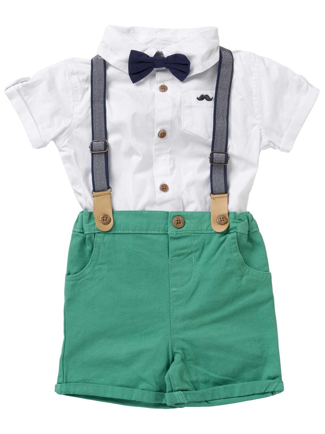 Little Gent Классический сет 'Classic' в зеленом цвете
Little Gent Классический сет 'Classic' в зеленом цвете