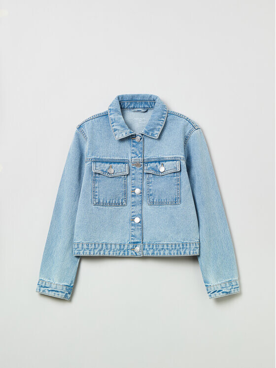 Джинсовая куртка стандартного кроя Ovs, синий
Джинсовая куртка стандартного кроя Ovs, синий