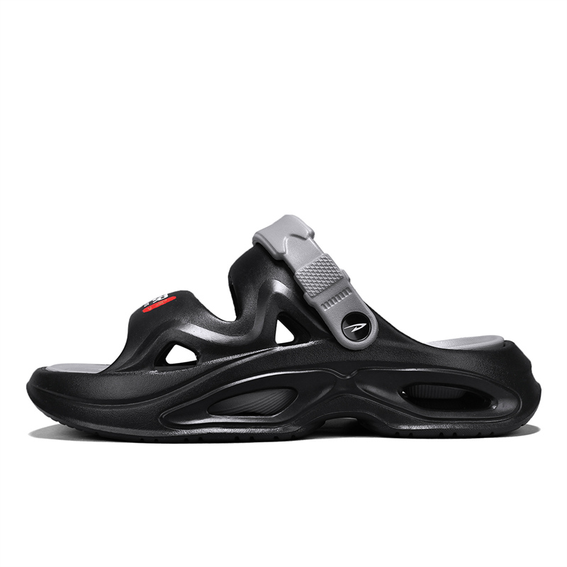 DEERWAY Пляжные сандалии мужские черно-серые
DEERWAY Пляжные сандалии мужские черно-серые