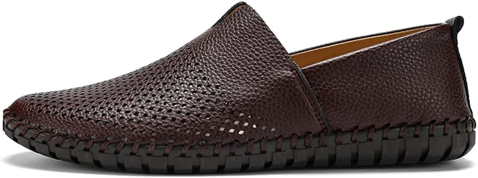 Мужские кожаные мокасины для вождения, повседневные слипоны Noblespirit, темно-коричневый
Мужские кожаные мокасины для вождения, повседневные слипоны Noblespirit, темно-коричневый
