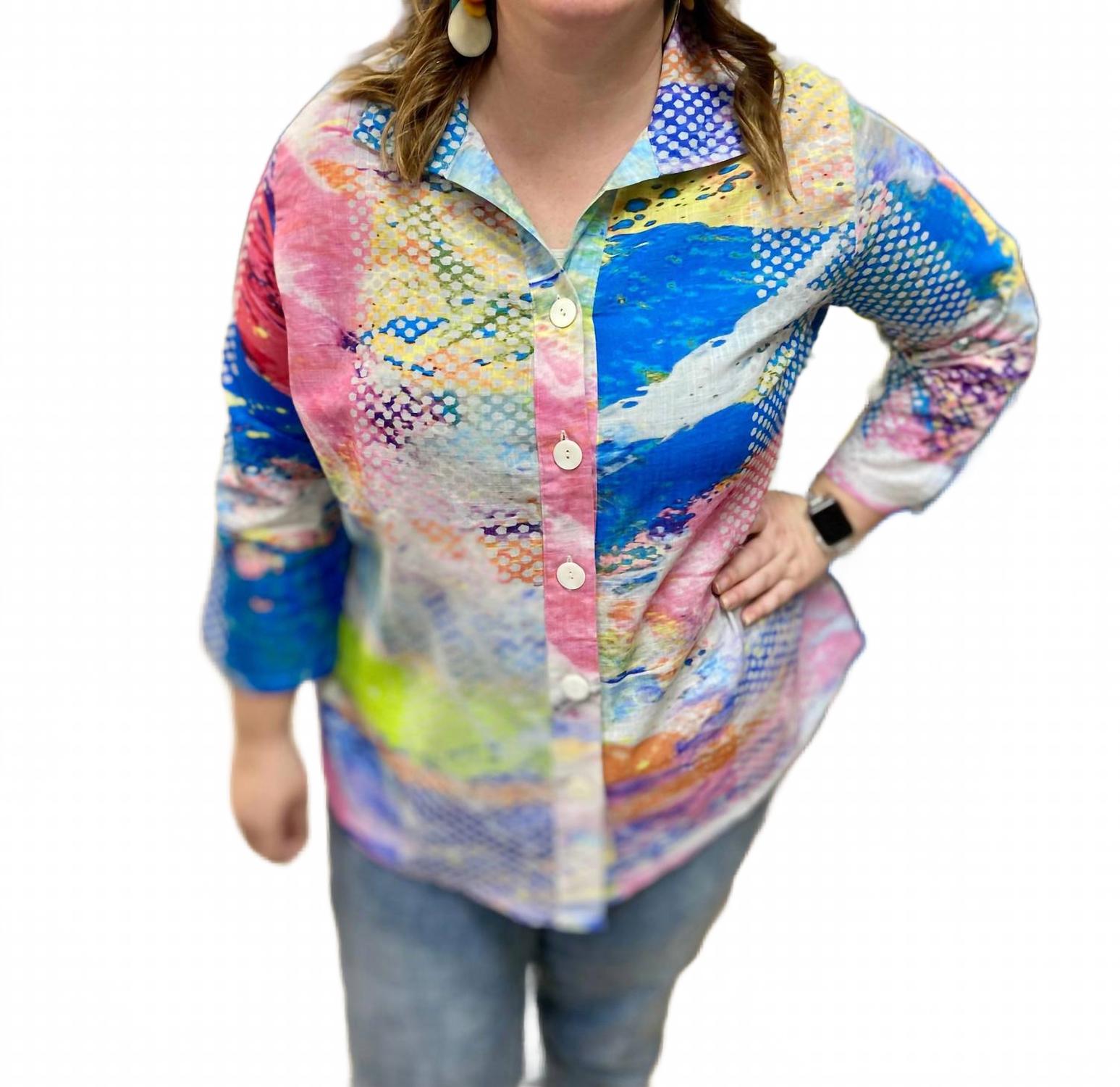 Рубашка Zoey с пуговицами в разноцветном исполнении Parsley & Sage, мультиколор
Рубашка Zoey с пуговицами в разноцветном исполнении Parsley & Sage, мультиколор