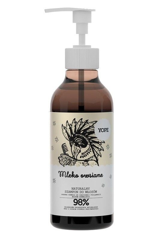 Yope Mleko Owsiane шампунь, 300 ml
Yope Mleko Owsiane шампунь, 300 ml