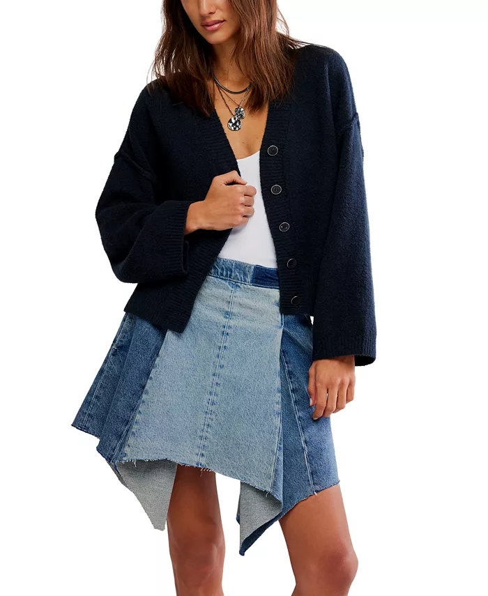 Женский кардиган Cool Of The Night Free People, черный
Женский кардиган Cool Of The Night Free People, черный