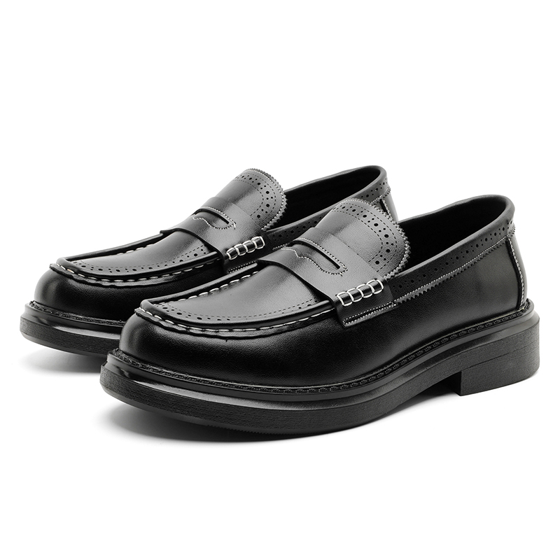 KUNGFUDEER Лоферы мужские из лаковой кожи черные, цвет Patent Leather Black
KUNGFUDEER Лоферы мужские из лаковой кожи черные, цвет Patent Leather Black