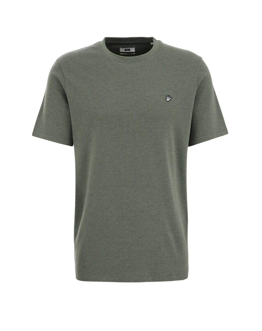 Классическая футболка WE Fashion Shirt, темно-зеленый
Классическая футболка WE Fashion Shirt, темно-зеленый