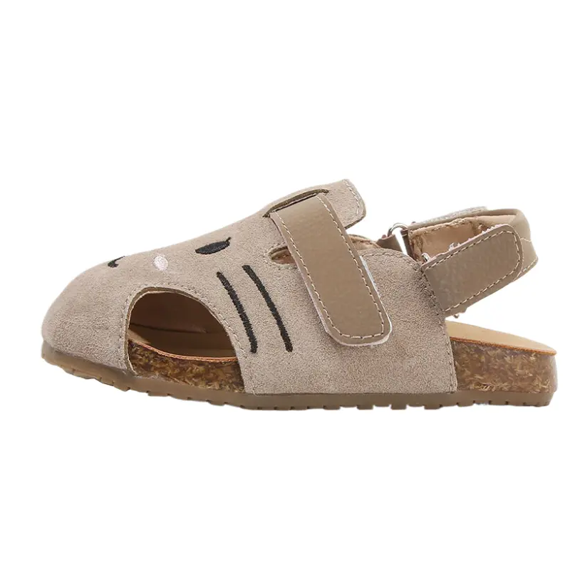 Дышащие детские сандалии для детей от 3 до 7 лет MAIBUXIONG, серый 
Дышащие детские сандалии для детей от 3 до 7 лет MAIBUXIONG, серый