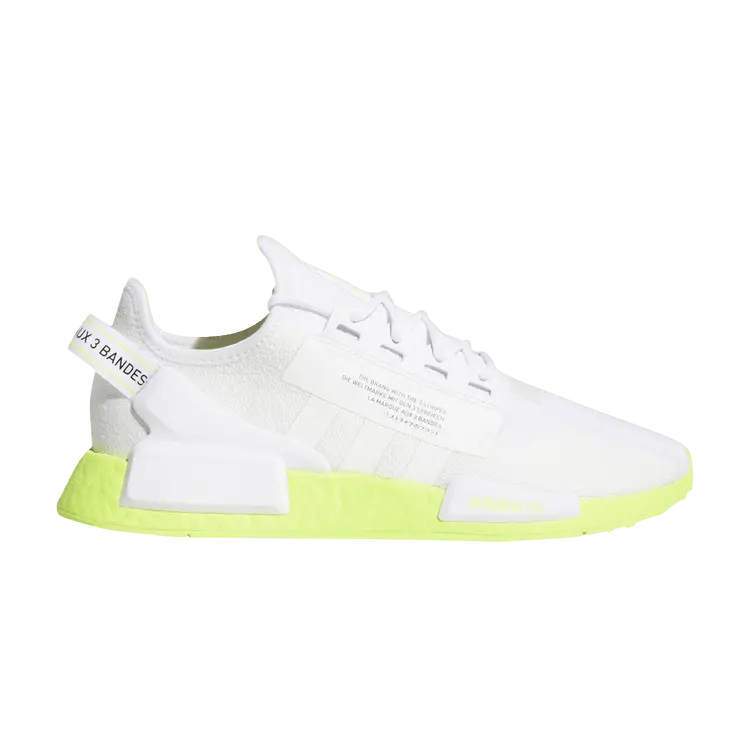 Кроссовки adidas NMD_R1 V2 'White Solar Yellow', белый
Кроссовки adidas NMD_R1 V2 'White Solar Yellow', белый