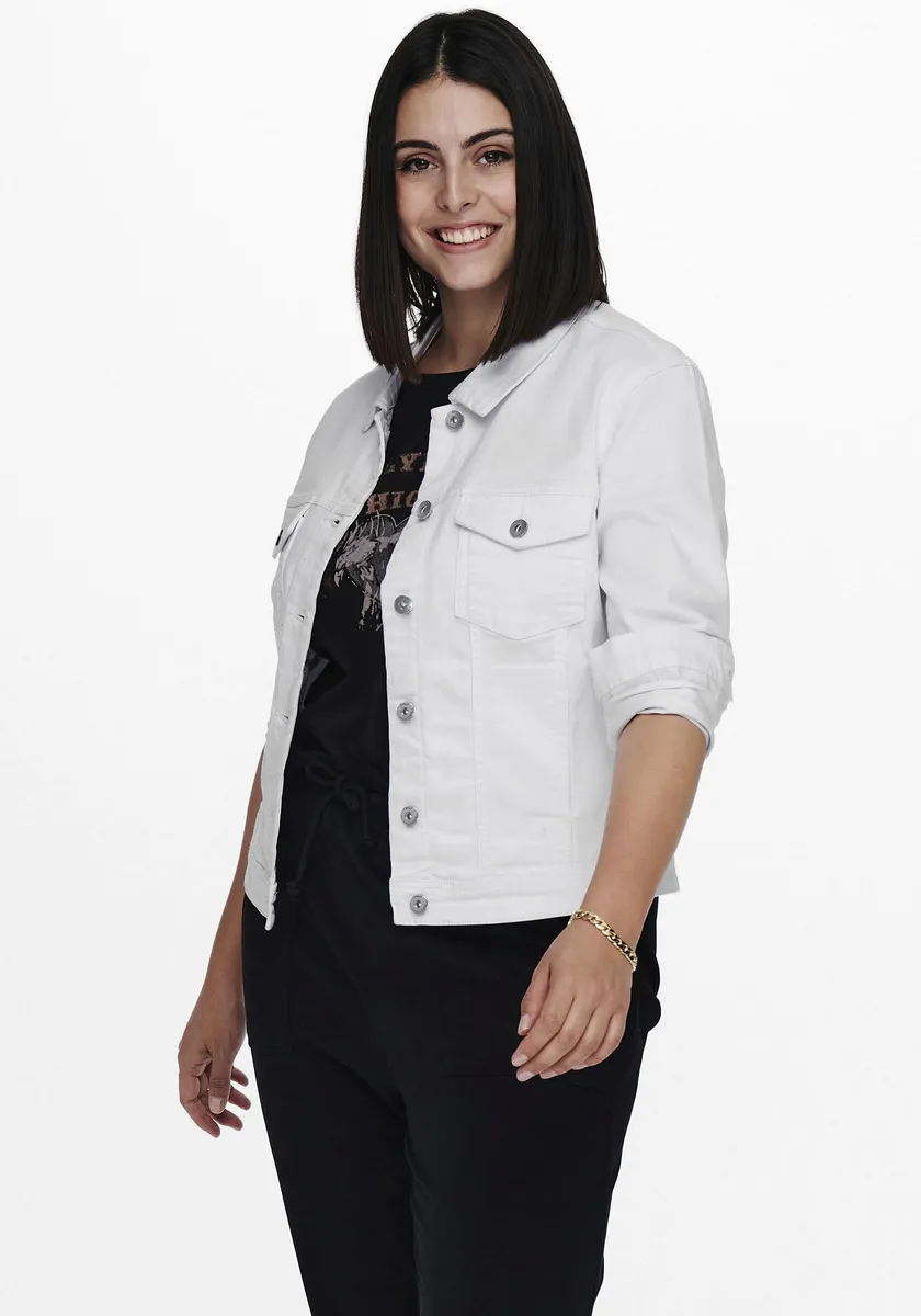 Джинсовая куртка ONLY CARMAKOMA "CARWESPA LS JACKET", белый
Джинсовая куртка ONLY CARMAKOMA "CARWESPA LS JACKET", белый