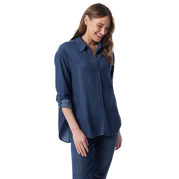 Женская рубашка amanda Gloria Vanderbilt, Medium Wash
Женская рубашка amanda Gloria Vanderbilt, Medium Wash