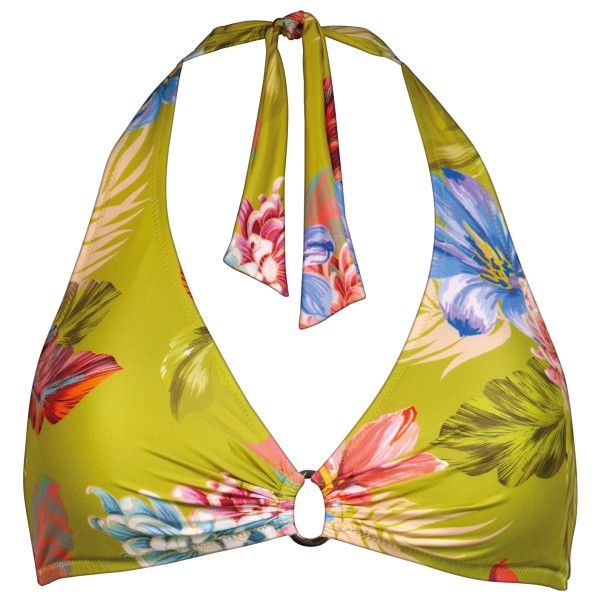 Женский бикини-топ с ботаническим принтом и вырезом-халтером Lidea, мультиколор
Женский бикини-топ с ботаническим принтом и вырезом-халтером Lidea, мультиколор