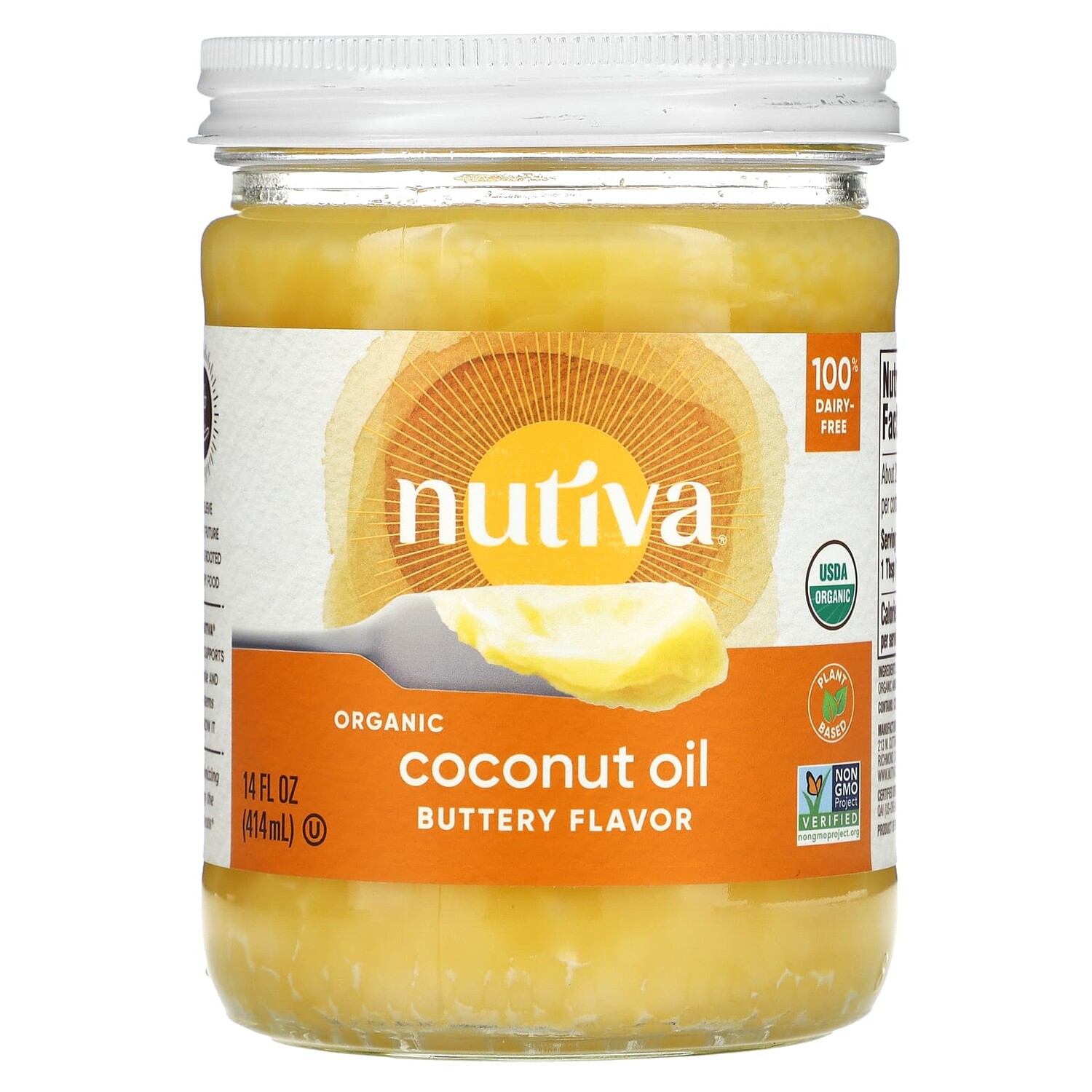 Nutiva Органическое кокосовое масло со вкусом сливочного масла 14 ж. унц. (414 мл)
Nutiva Органическое кокосовое масло со вкусом сливочного масла 14 ж. унц. (414 мл)