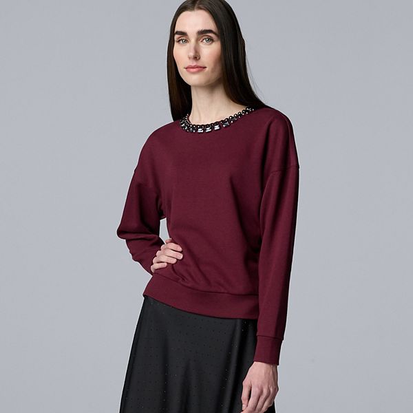 Женский свитшот с декором на горловине Simply Vera Vera Wang, Maddie Plum, Фиолетовый, Женский свитшот с декором на горловине Simply Vera Vera Wang, Maddie Plum
Женский свитшот с декором на горловине Simply Vera Vera Wang, Maddie Plum, Фиолетовый, Женский свитшот с декором на горловине Simply Vera Vera Wang, Maddie Plum