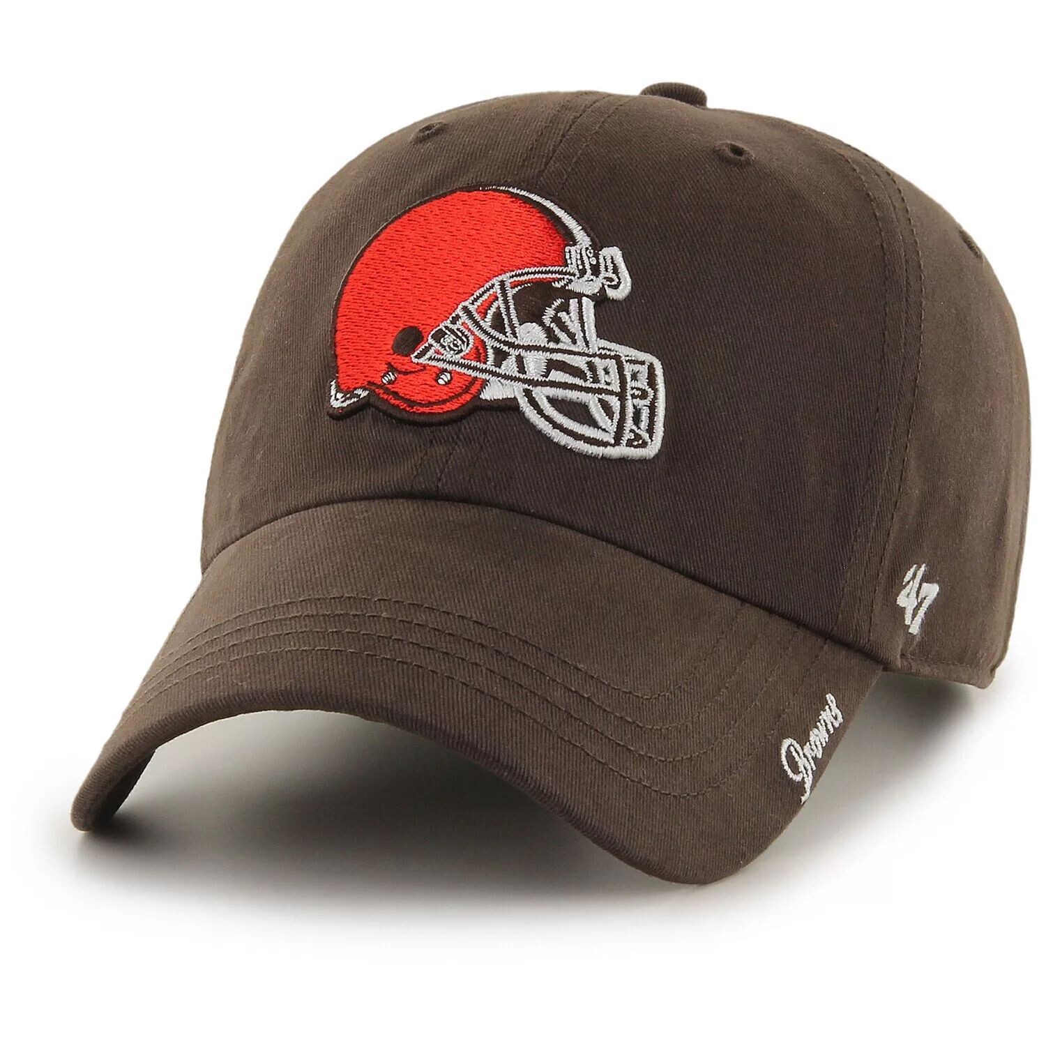 Женская коричневая регулируемая шляпа '47 Cleveland Browns Miata Clean Up Primary
Женская коричневая регулируемая шляпа '47 Cleveland Browns Miata Clean Up Primary