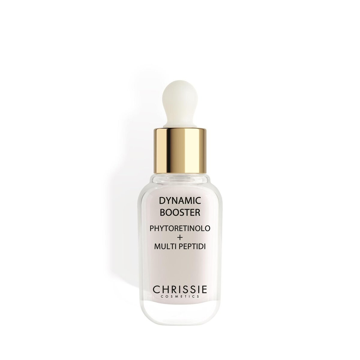 Chrissie Cosmetics, Dynamic Booster, укрепляющий усилитель с фиторетинолом и мультипептидами, 30 мл 
Chrissie Cosmetics, Dynamic Booster, укрепляющий усилитель с фиторетинолом и мультипептидами, 30 мл