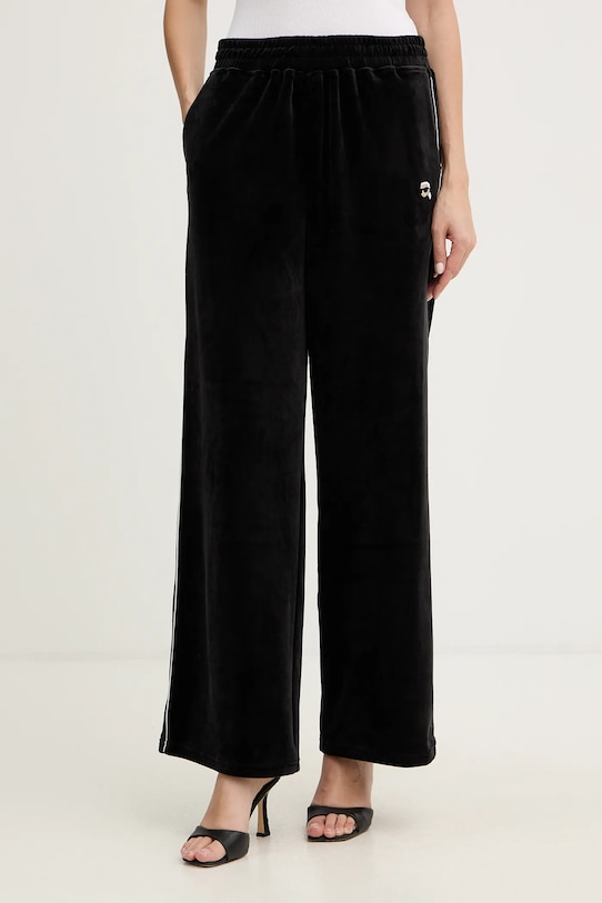 Бархатные спортивные штаны ikon Karl Lagerfeld, черный
Бархатные спортивные штаны ikon Karl Lagerfeld, черный