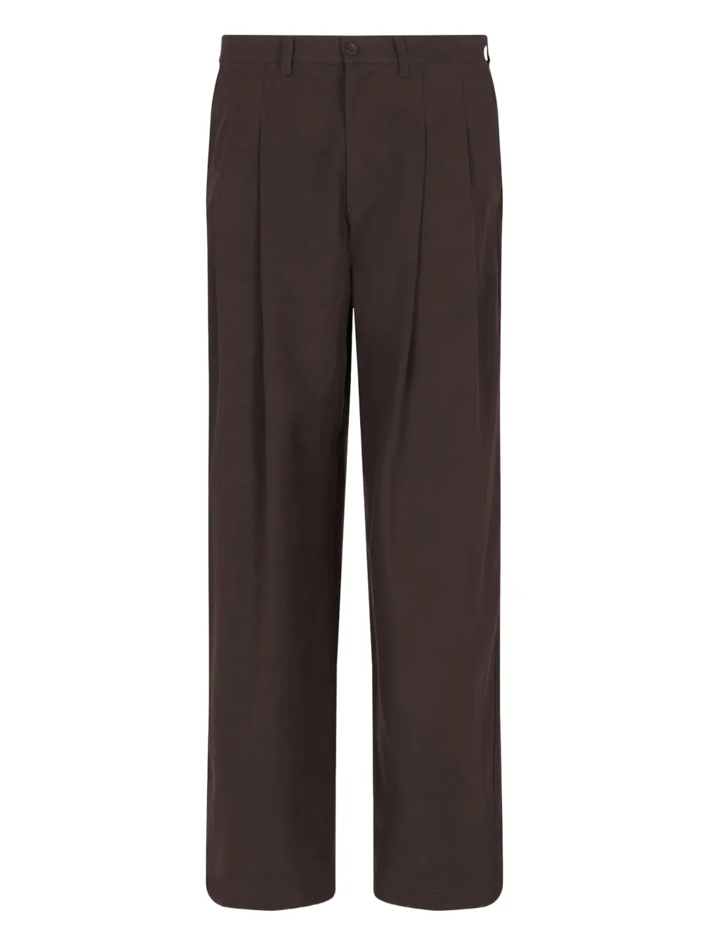 Брюки с плиссировкой и клапанами на карманах Emporio Armani, коричневый
Брюки с плиссировкой и клапанами на карманах Emporio Armani, коричневый